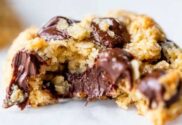 biscoitos de aveia com gotas de chocolate-bemestaresaúde